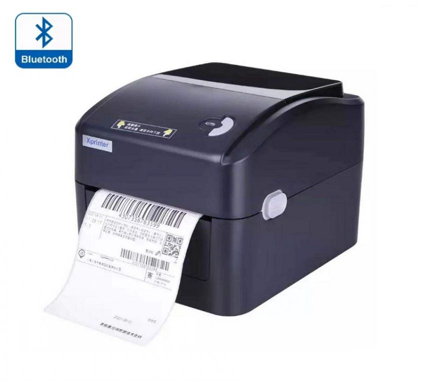 Принтер этикеток Xprinter XP-420B черный USB + Bluetooch