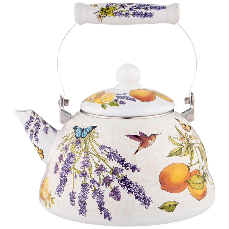 Чайник эмалированный, серия "Provence", 3 л