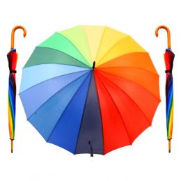 Зонт-трость Радуга (85 см), вид 1