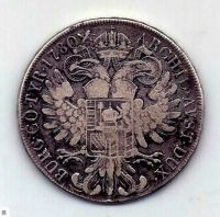 1 талер 1780 Австрия Гюнцбург