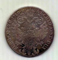 1 талер 1780 Австрия ST SF Бургау