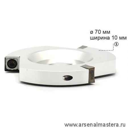 Диск квадратный фрезерный шлифовальный / дисковая фреза Manpa Quadrangle Cutter 3 дюйм 10 мм MP21-5-3 М00016529