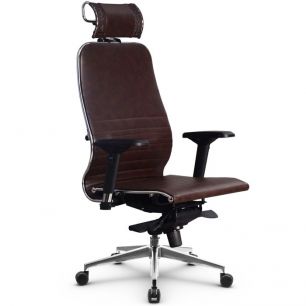 Кресло для руководителя Samurai K-3.04 темно-коричневый
