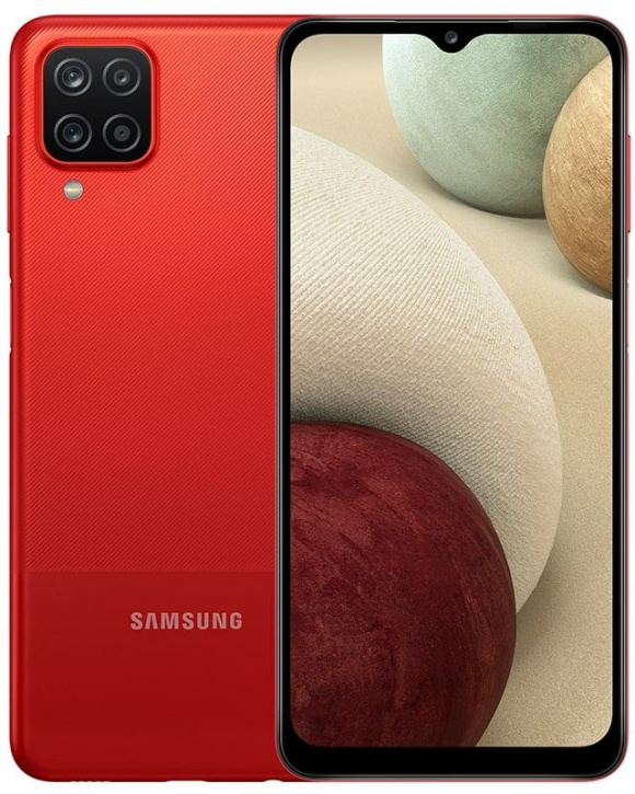 Смартфон Samsung Galaxy A12 (SM-A125) 4/64 ГБ RU, красный