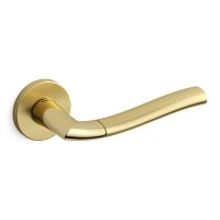 Дверная ручка Mandelli 1181 Chio золото/золото матовое