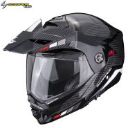 Шлем Scorpion ADX-2 Camino,  Черный матовый с красным