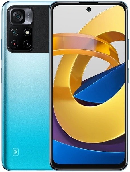 Смартфон Xiaomi Poco M4 Pro 5G 6/128 ГБ, холодный синий