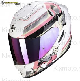 Шлем Scorpion EXO 1400 Air Gaia, Бело-розовый