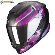 Шлем Scorpion EXO 1400 Air Gaia, Черно-фиолетовый