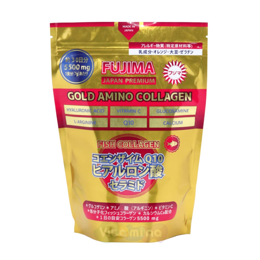 Fujima GOLD AMINO COLLAGEN Амино Коллаген, 210гр. купить в  интернет-магазине Vitamina, цена, отзывы
