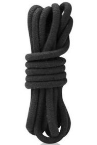 Веревка Lux Fetish черная, 3 м