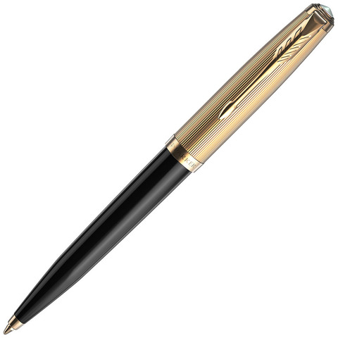 Parker 51 Premium -  Black GT, шариковая ручка, M