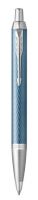 Parker IM Premium - Blue Grey CT, шариковая ручка, M