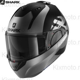 Шлем Shark EVO-ES Kedje, Антрацитово-черный