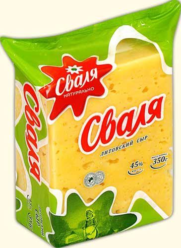 Pendir Svalya Litovskiy  45 % 250 gr.