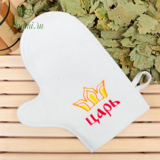 Рукавица для бани "Царь"