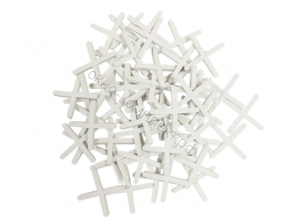 Крестики пластиковые для укладки плитки, 4,0мм 100шт, (уп.) 47-0-040