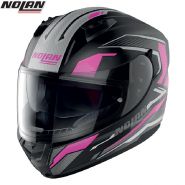 Шлем Nolan N60-6 Perceptor, Розово-черный матовый