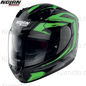 Шлем Nolan N60.6 Anchor, Черно-зеленый