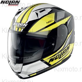 Шлем Nolan N60.6 Downshift, Желто-черный
