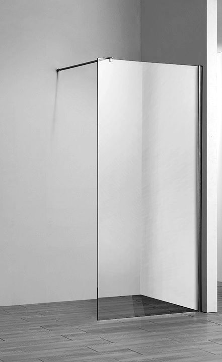 Душевая стеклянная перегородка Oporto Shower А-80 130x200 прозрачное стекло