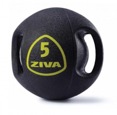 Набор из 5 набивных мячей Medball ZIVA с ручками 6-10 кг (шаг 1 кг).  ZVO-MDSG-15-02