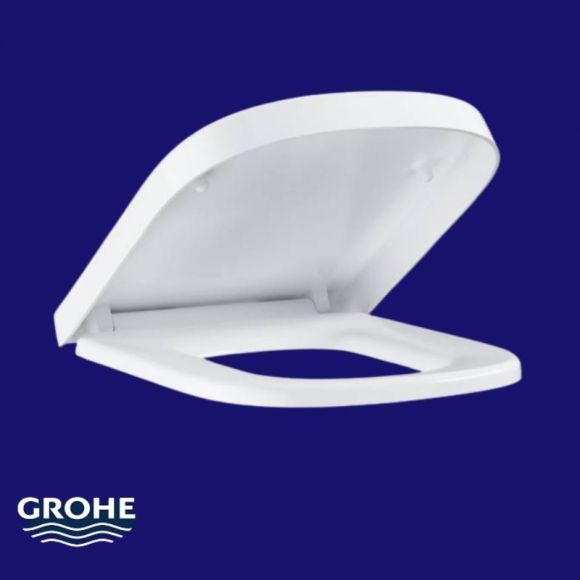 Unitaz qapağı GROHE Euro Ceramic üçün, mikroliftlə (vakuumlu), alpin-ağ (39330001)