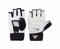 Перчатки для тхэквондо Adidas WT Fighter Gloves белые , размер ХS, артикул adiTFG01