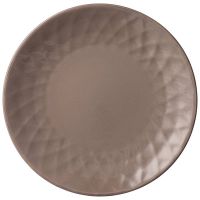 Тарелка десертная 19.9 см коллекция "Мираж" цвет: шоколад