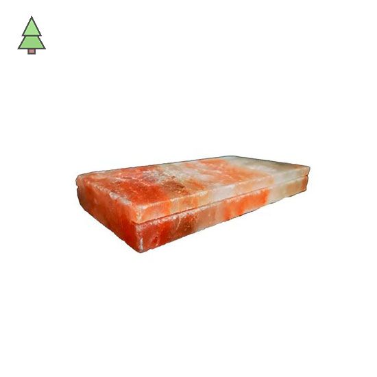 Плитка из гималайской соли розовая 25*200*100 мм шлифованная с пазом не торцованная