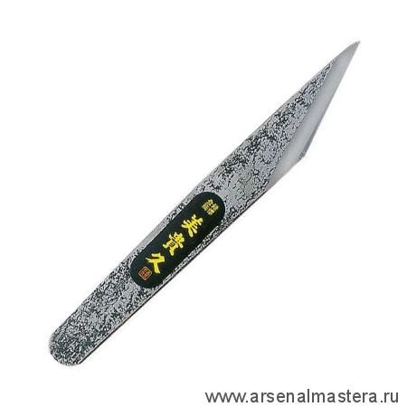 Нож - косяк японский 180 х 20 х3 мм правая заточка, без рукояти, прибитая поверхность Mikihisa DICTUM 710709 М00002440