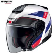 Шлем Nolan N40-5 Pivot N-Com, Красно-синий