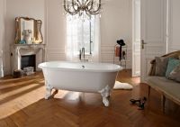 Чугунная овальная ванна Jacob Delafon Cleo 175x80 E2901-00 с антискользящим покрытием схема 3