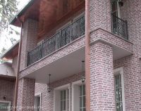Ограждение балкона (дом в английском стиле)