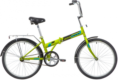 Велосипед NOVATRACK 24" складной, зеленый