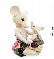Фигурка «Мышь с малышом» 7x5.5 см, h=10.5 см (JP-121/11)