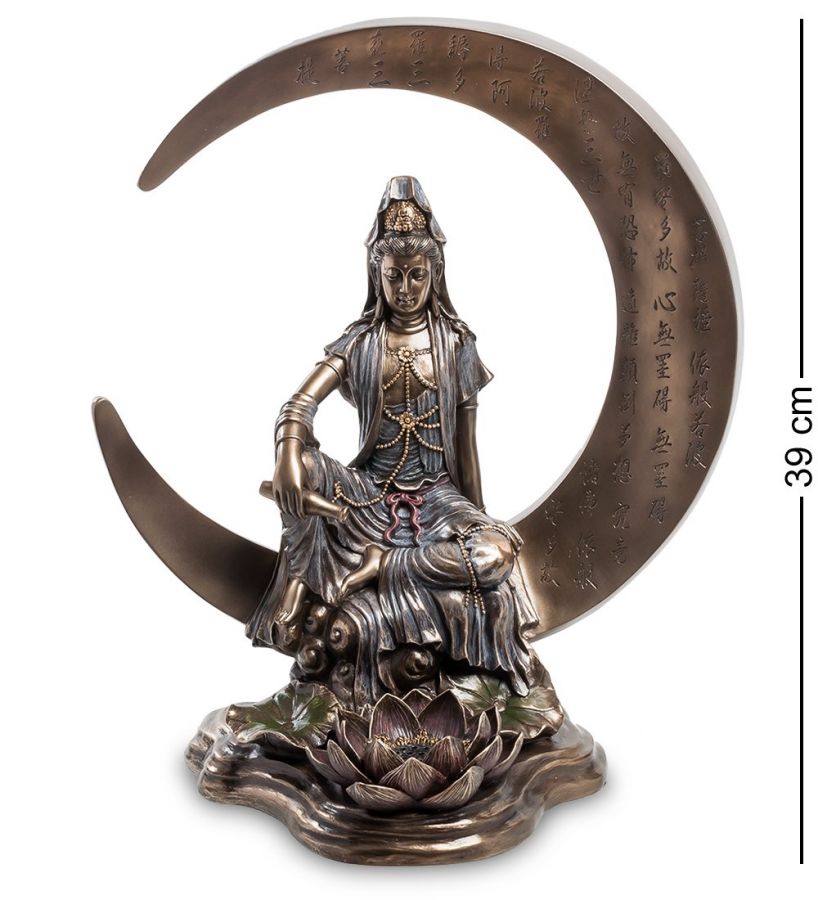 Статуэтка «Гуаньинь - богиня милосердия» 34.5x22 см, h=38.5 см (WS-598)