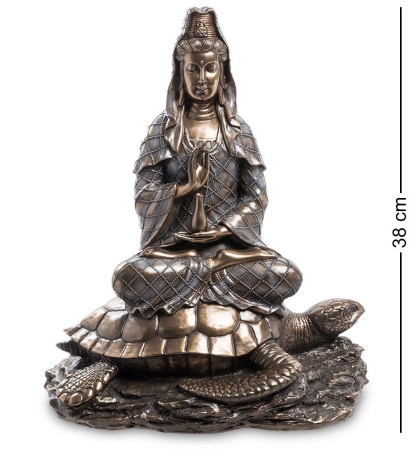 Статуэтка «Гуаньинь - богиня милосердия» 31.5x23.5 см, h=37 см (WS-599)