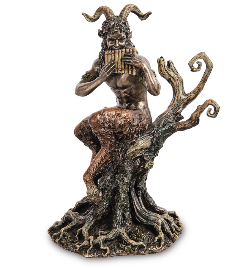 Статуэтка «Пан - бог плодородия и дикой природы» 14x13 см, h=23 см (WS-1108)