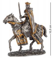 Статуэтка «Конный рыцарь крестоносец» 10x3.5 см, h=10.5 см (WS-820)