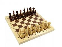 Настольная игра Шахматы деревянные 300х300 мм