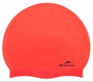 Шапочка для плавания Arena силиконовая оранжевая