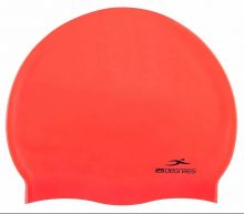 Шапочка для плавания Arena силиконовая оранжевая