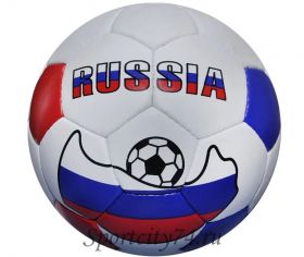 Футбольный мяч №5, PVC, матовый "Россия"