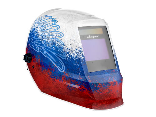 Сварочная маска-хамелеон Сварог AS-4001F TRUE COLOR ПАТРИОТ