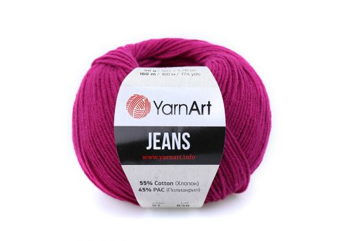 Jeans (Yarnart) 91-фуксия