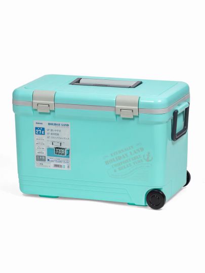 Термобокс SHINWA Holiday Land Cooler 27H синий изотермический контейнер