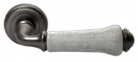 Дверные ручки Morelli "UMBERTO" MH-41-CLASSIC OMS/GR Цвет - Старое античное серебро/серый