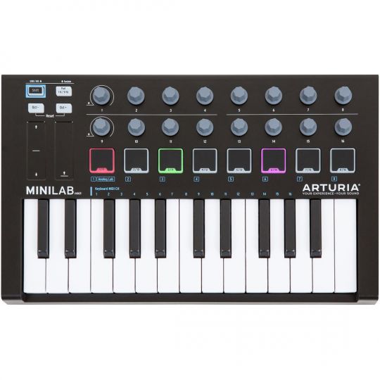 Arturia MiniLab mkII Black MIDI-клавиатура