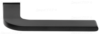Дверные ручки Morelli Luxury SPUTNIK-SM NERO Цвет - Черный